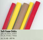 Behr Soft Foam Sticks 5 Stück sortiert