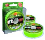 WFT Micro Braid Schnur chartreuse Forelle/UL/Barsch